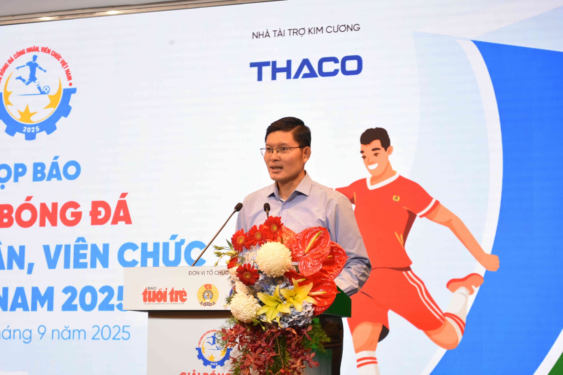 Họp báo và bốc thăm chia bảng Giải Bóng đá công nhân, viên chức Việt Nam 2025