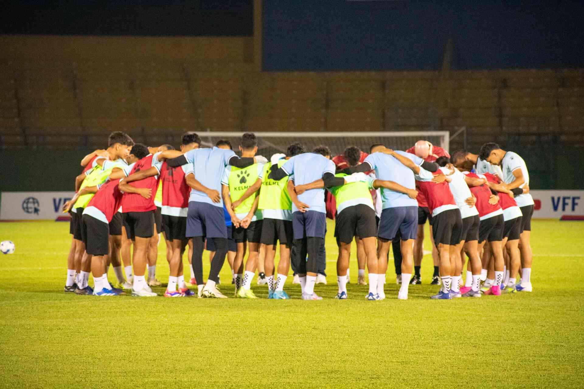 Chùm ảnh: Họp báo và buổi tập trước trận Việt Nam vs Nepal (Vòng loại thứ 3 Asian Cup 2027)
