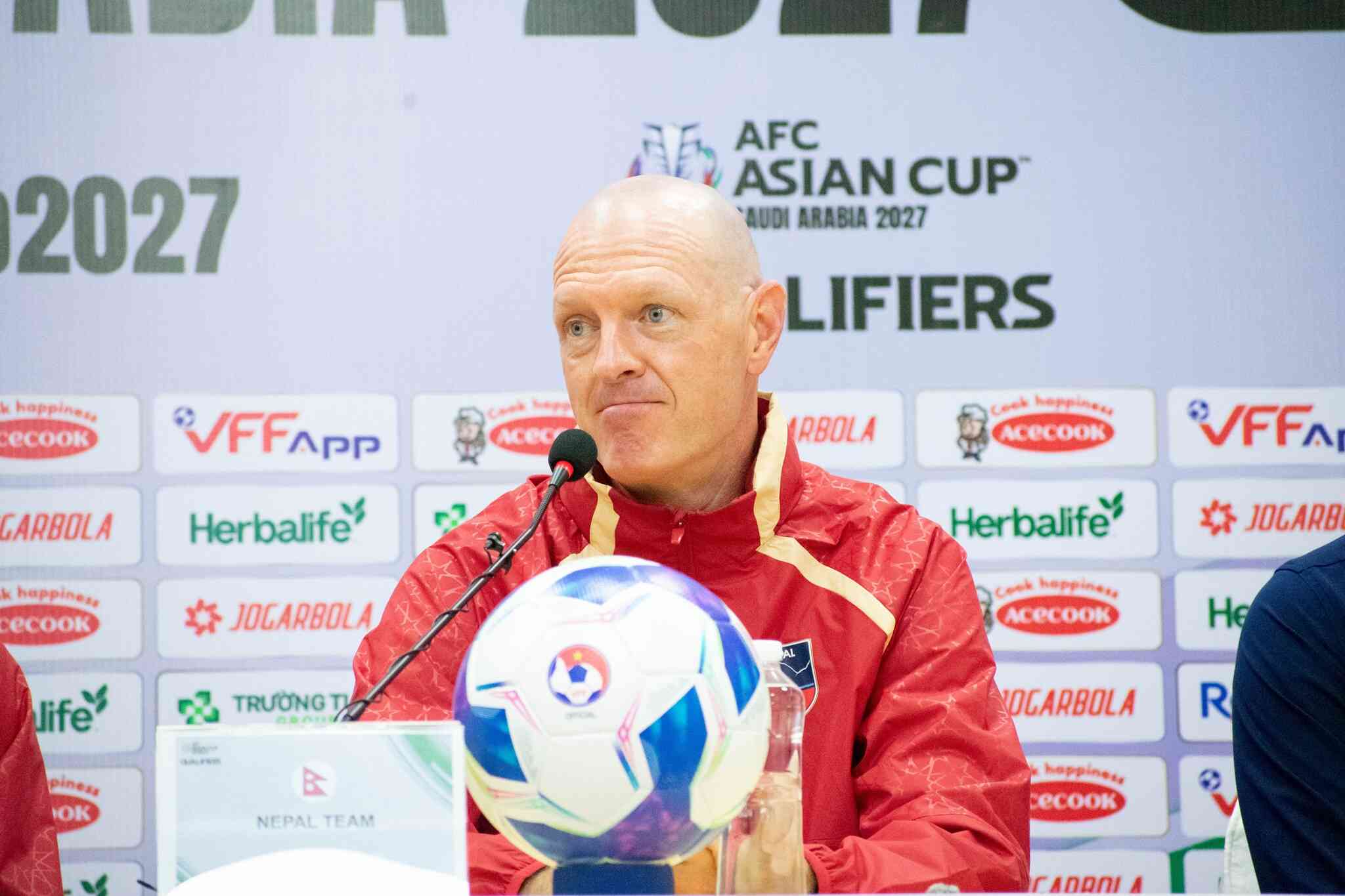 Họp báo trước trận Nepal vs Việt Nam (lượt 4 bảng F Vòng loại thứ 3 Asian Cup 2027) 