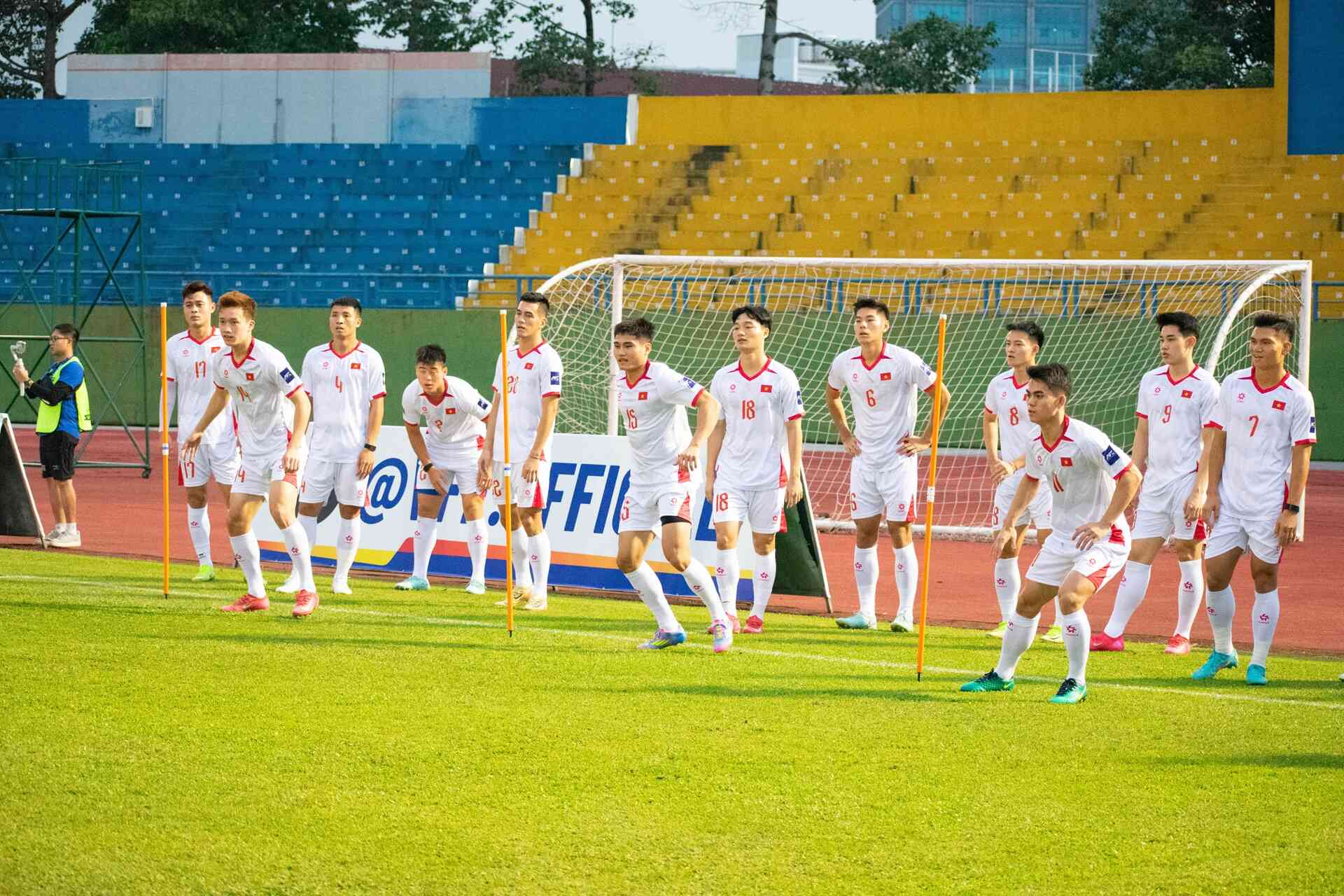 Chùm ảnh: Họp báo và buổi tập trước trận Việt Nam vs Nepal (Vòng loại thứ 3 Asian Cup 2027)