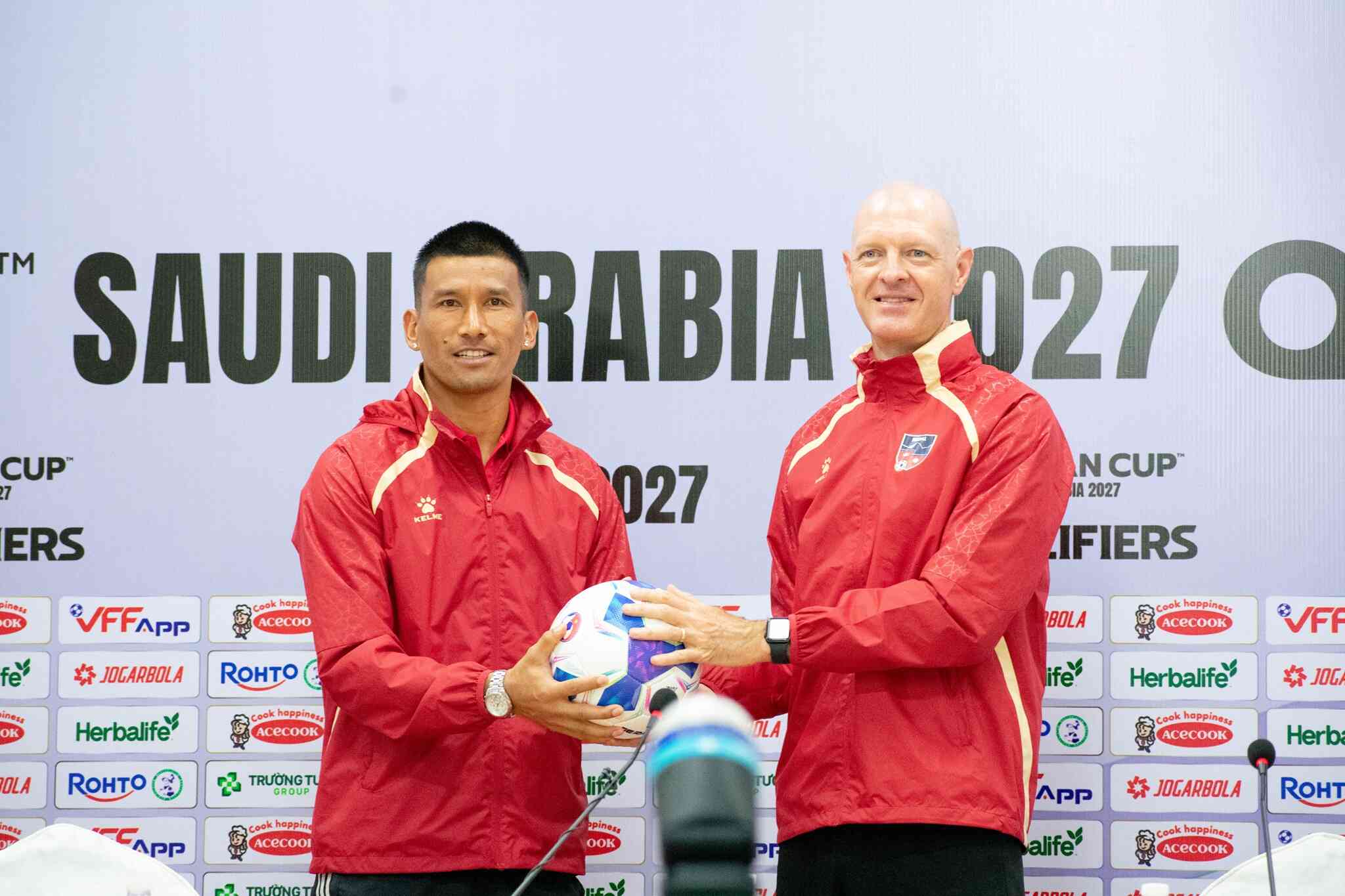 Họp báo trước trận Nepal vs Việt Nam (lượt 4 bảng F Vòng loại thứ 3 Asian Cup 2027)