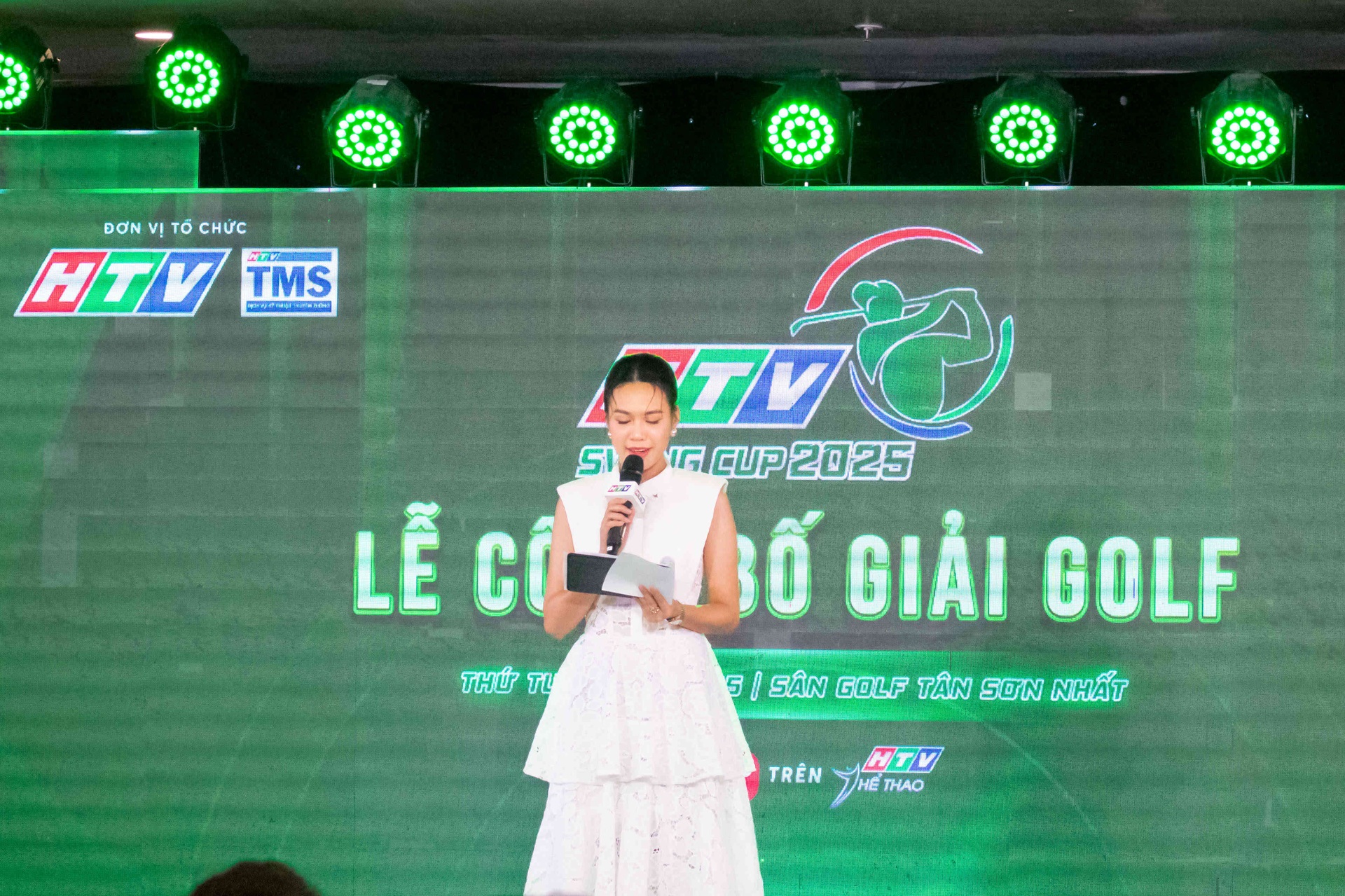 Chùm ảnh: Họp báo Giải golf HTV Swing Cup lần thứ 2 năm 2025