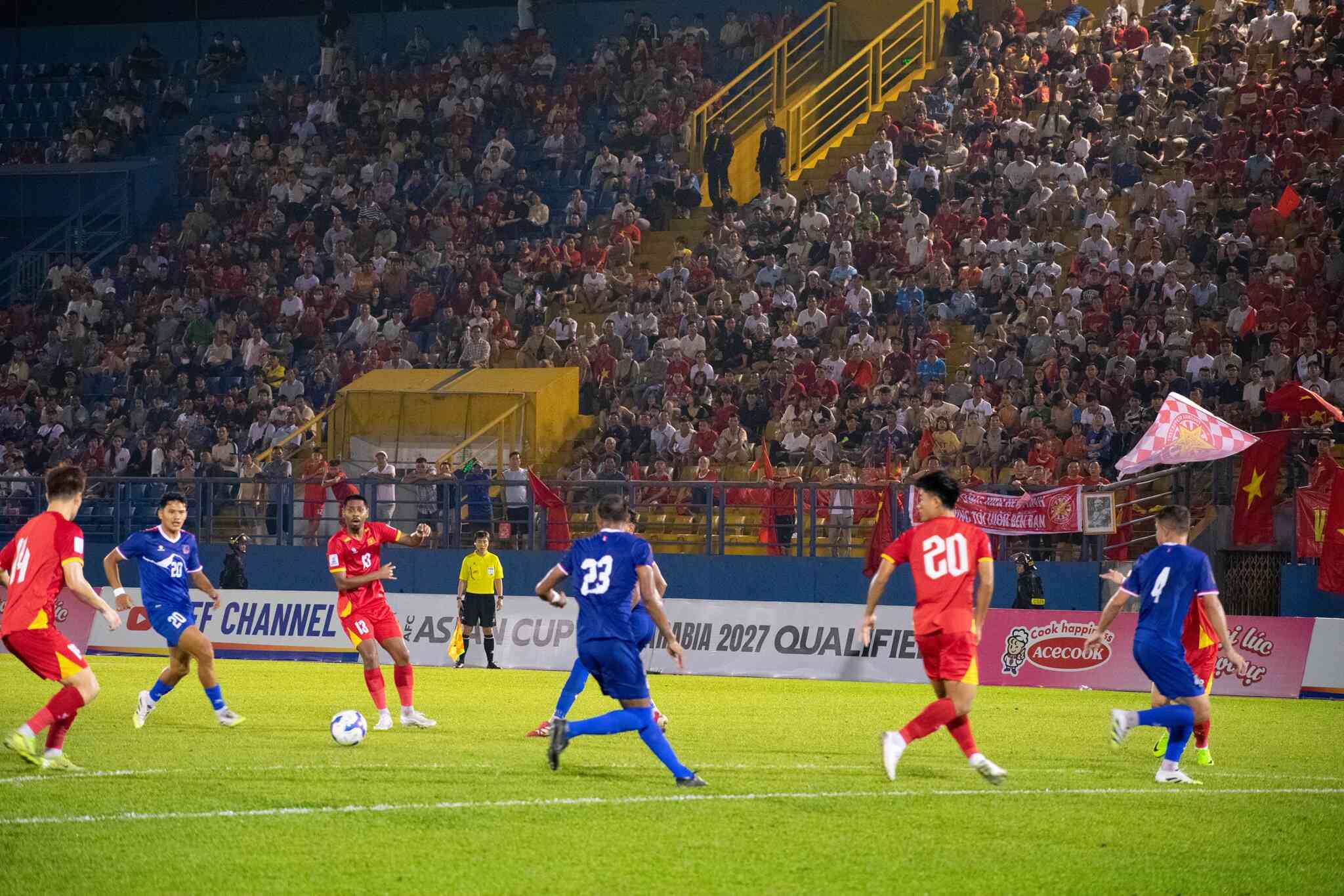 Trận Việt Nam 3-1 Nepal (lượt 3 bảng F Vòng loại thứ 3 Asian Cup 2027)