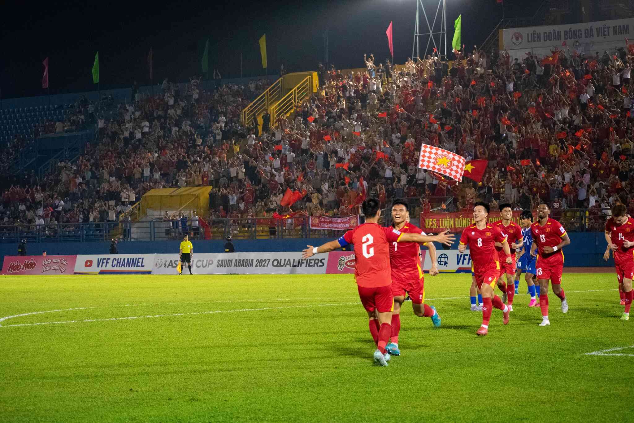 Trận Việt Nam 3-1 Nepal (lượt 3 bảng F Vòng loại thứ 3 Asian Cup 2027)