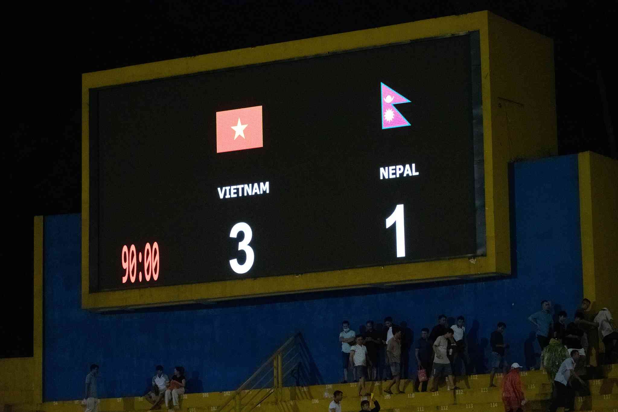 Trận Việt Nam 3-1 Nepal (lượt 3 bảng F Vòng loại thứ 3 Asian Cup 2027)