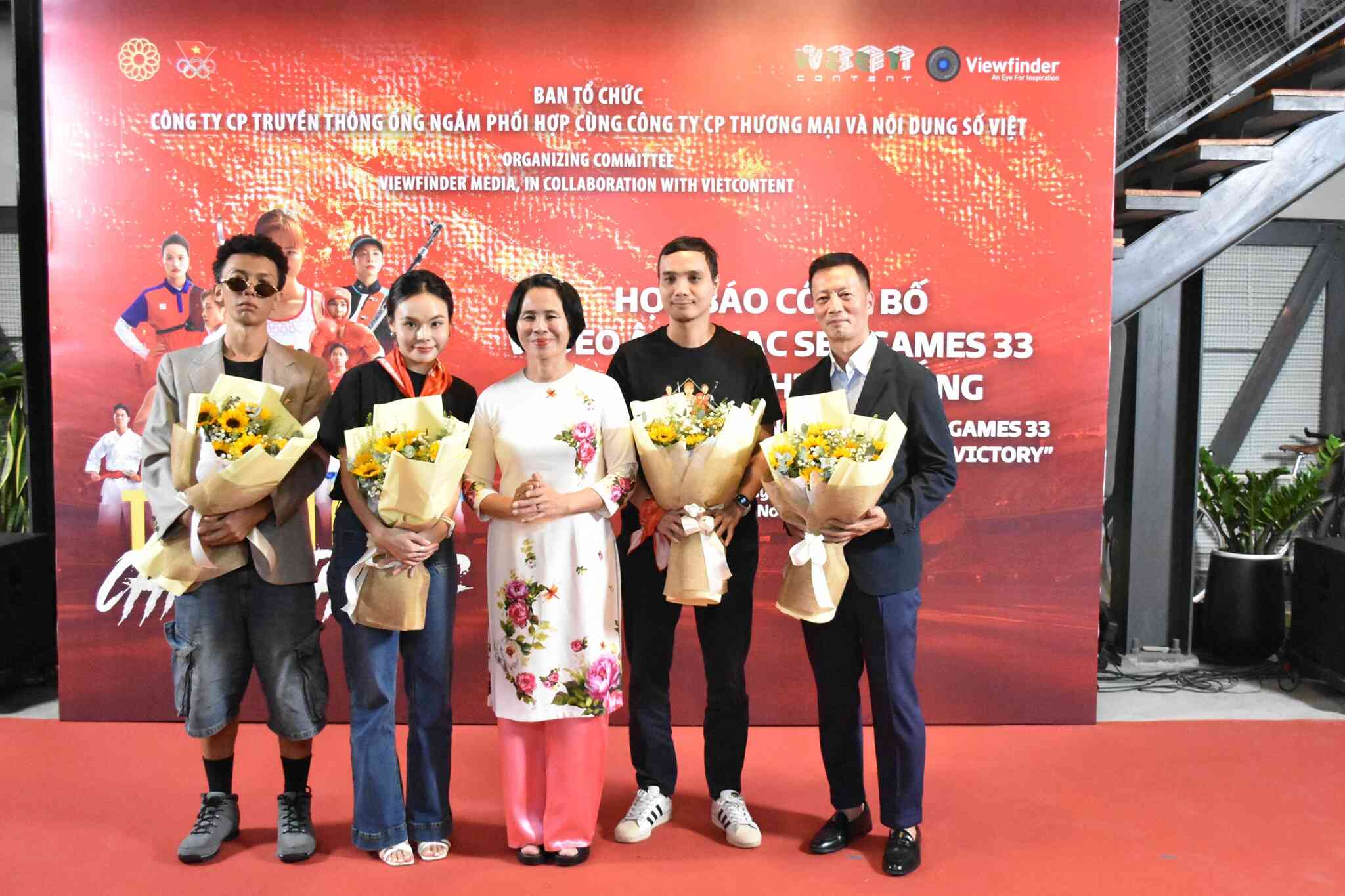 [Chùm ảnh] Ra mắt MV “Thanh âm chiến thắng” chào đón SEA Games 33