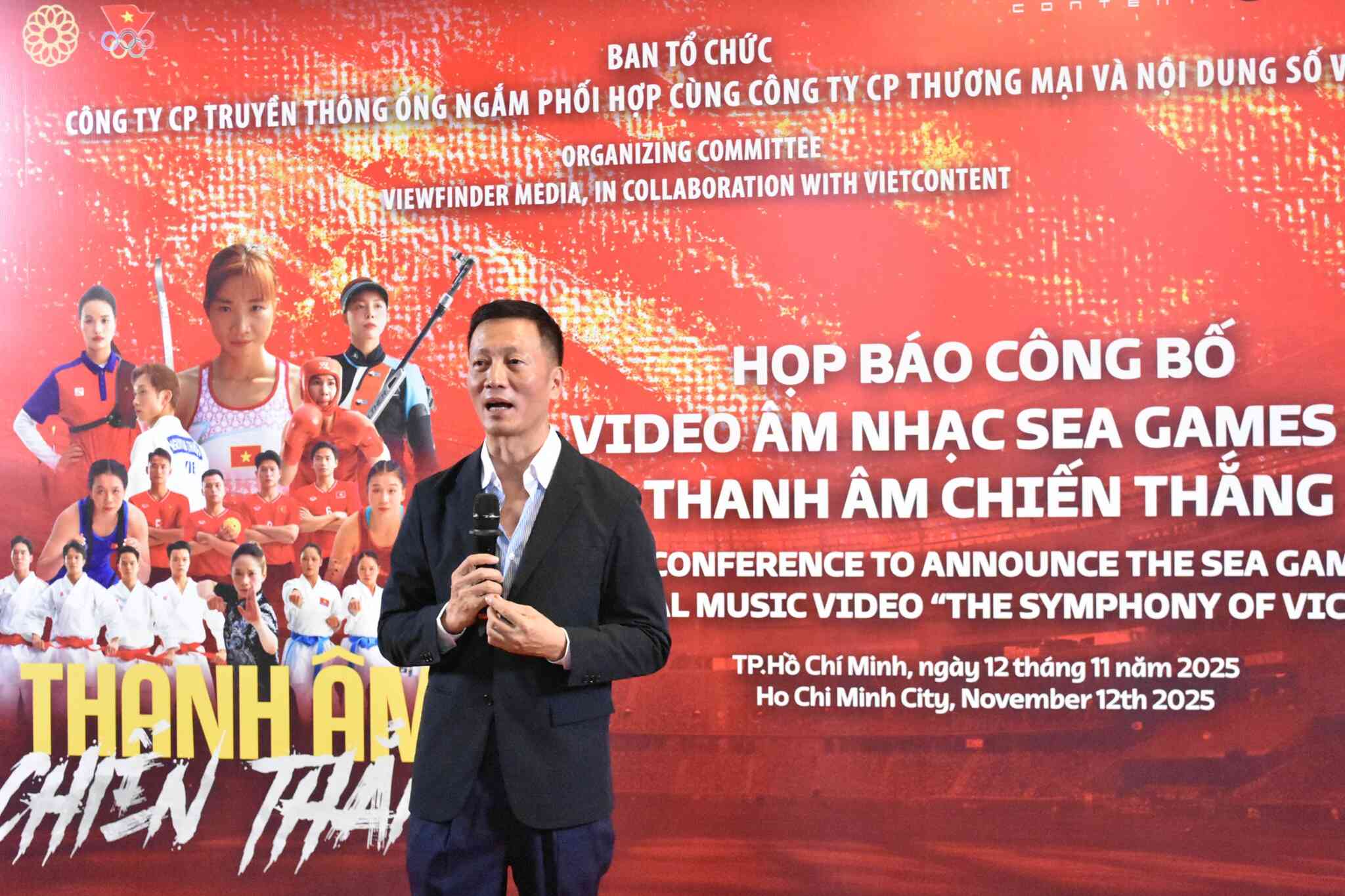 [Chùm ảnh] Ra mắt MV “Thanh âm chiến thắng” chào đón SEA Games 33