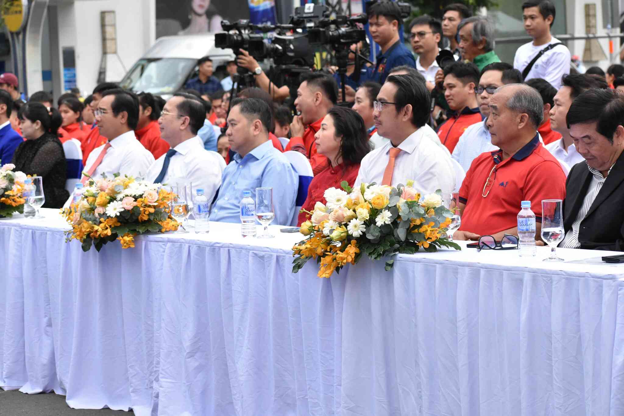 Lễ xuất quân Đoàn Thể thao Việt Nam khu vực phía Nam dự SEA Games 33