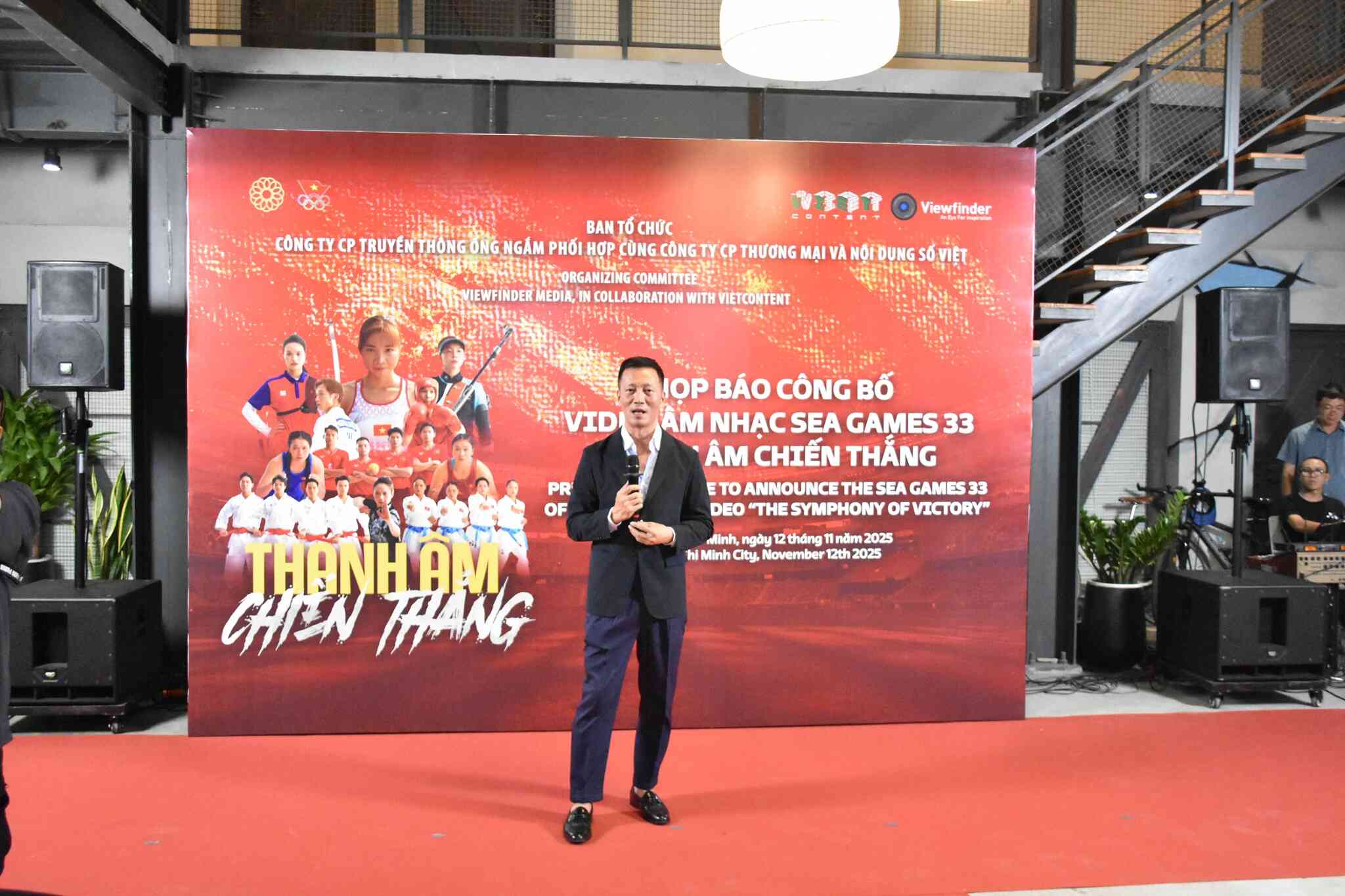 [Chùm ảnh] Ra mắt MV “Thanh âm chiến thắng” chào đón SEA Games 33