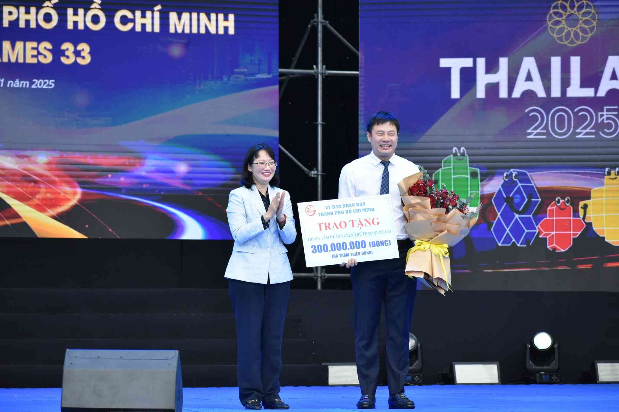 Lễ xuất quân Đoàn Thể thao Việt Nam khu vực phía Nam dự SEA Games 33