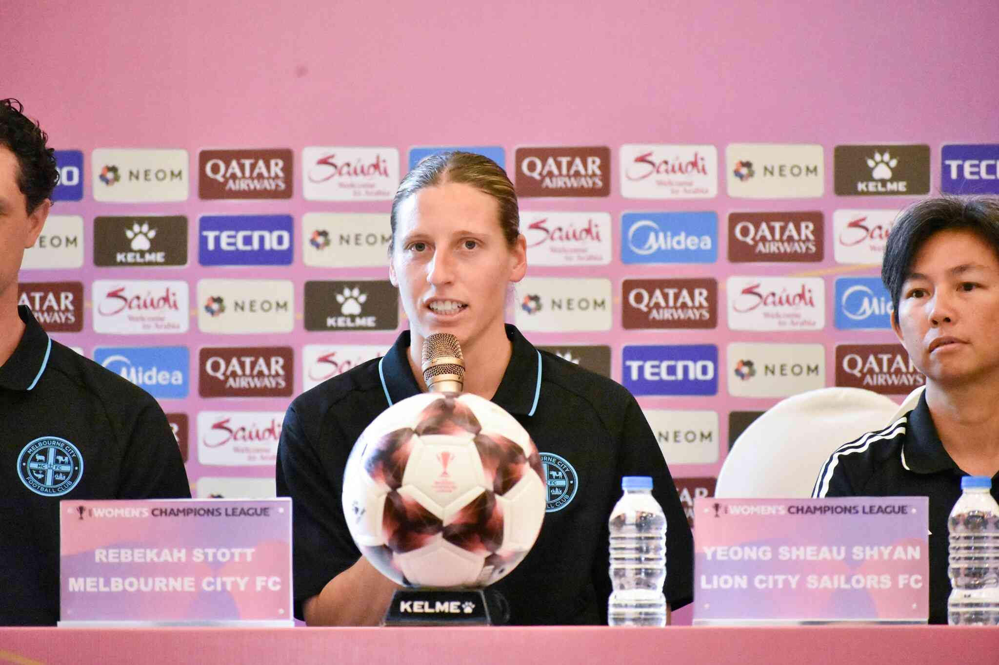 [Chùm ảnh] Họp báo trước lượt trận thứ nhất bảng A – AFC Women’s Champions League 2025-26