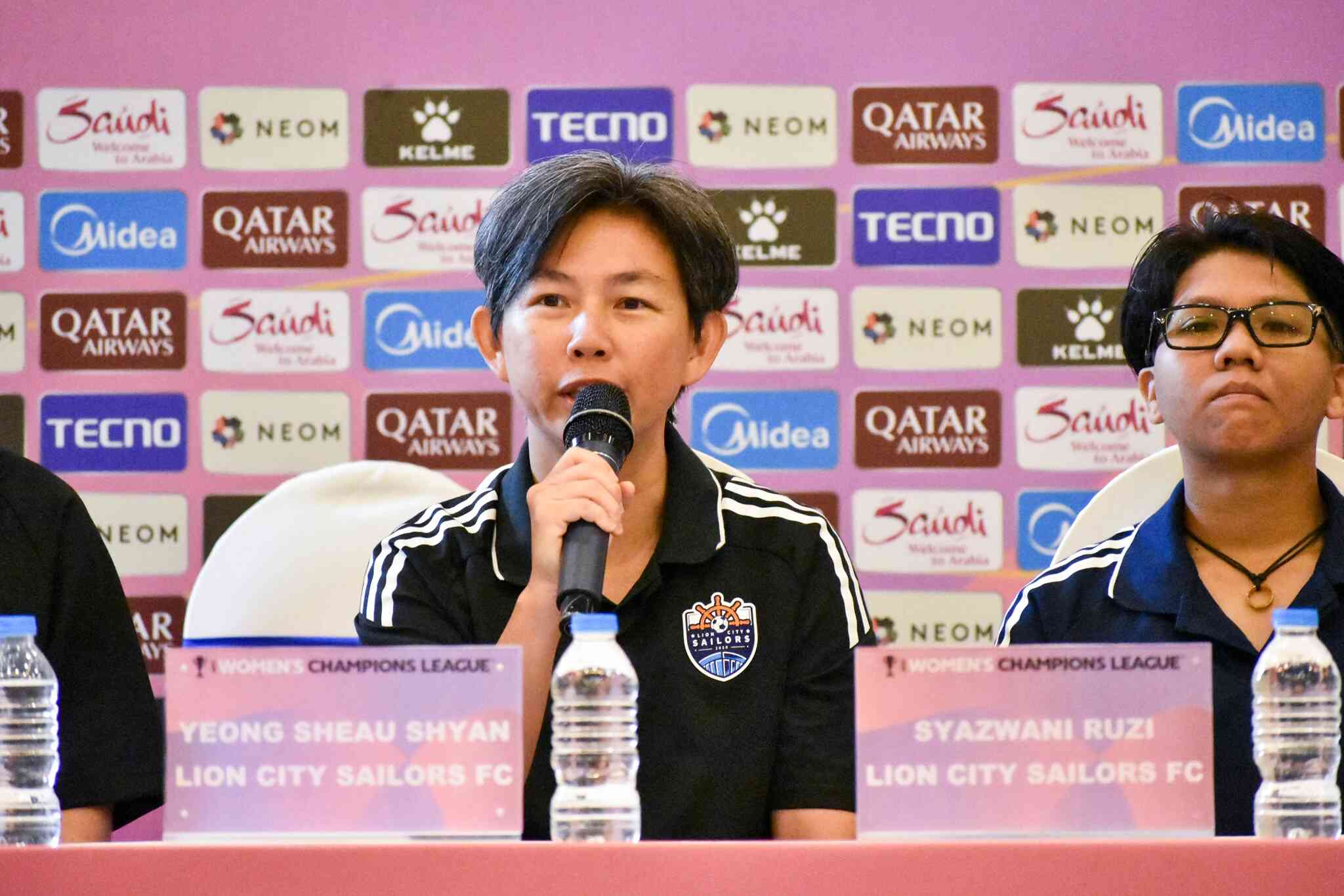 [Chùm ảnh] Họp báo trước lượt trận thứ nhất bảng A – AFC Women’s Champions League 2025-26