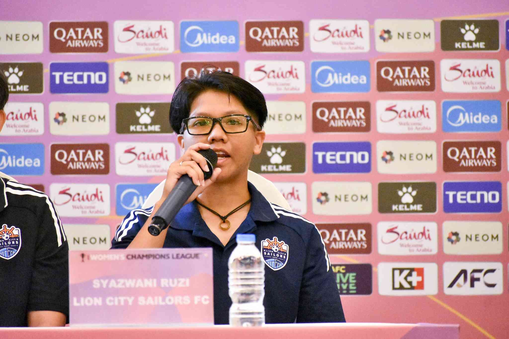 [Chùm ảnh] Họp báo trước lượt trận thứ nhất bảng A – AFC Women’s Champions League 2025-26