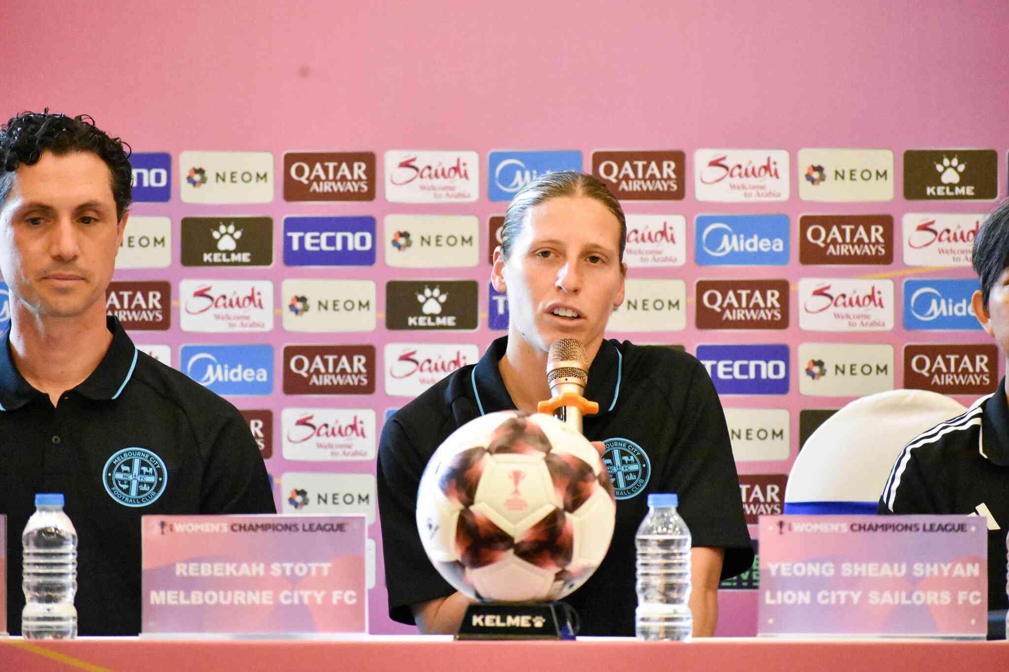 [Chùm ảnh] Họp báo trước lượt trận thứ nhất bảng A – AFC Women’s Champions League 2025-26