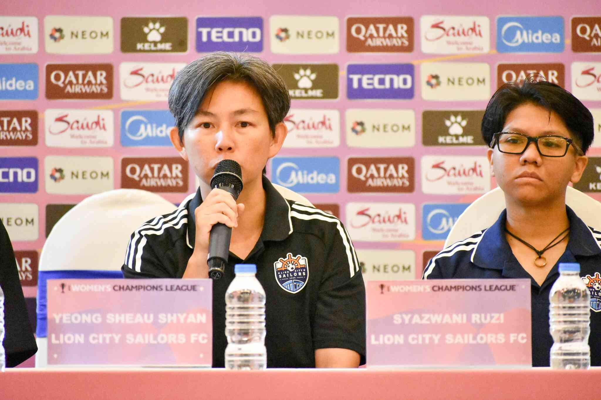 [Chùm ảnh] Họp báo trước lượt trận thứ nhất bảng A – AFC Women’s Champions League 2025-26