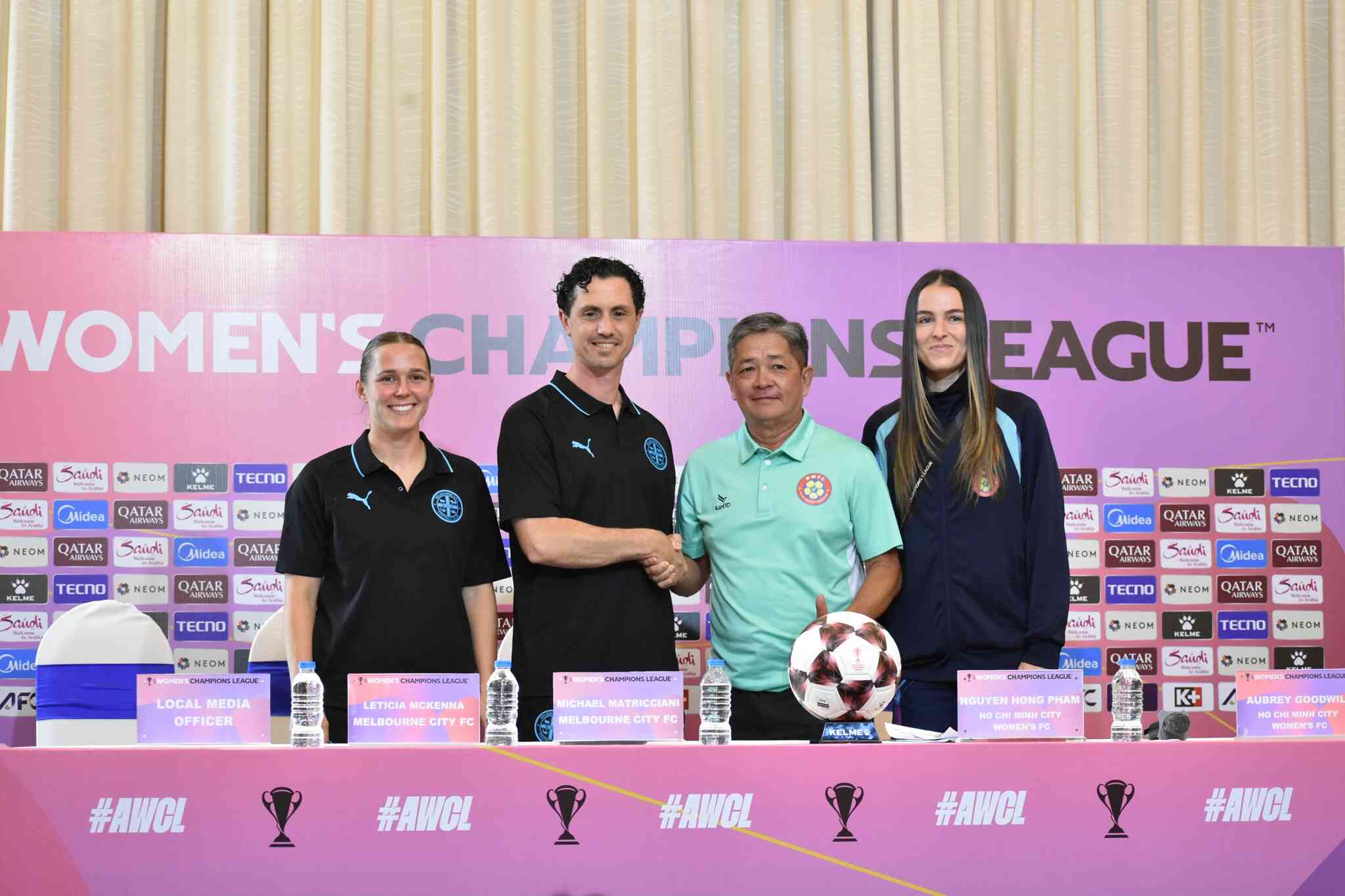Họp báo trước lượt trận thứ 3 bảng A – AFC Women’s Champions League 2025-26