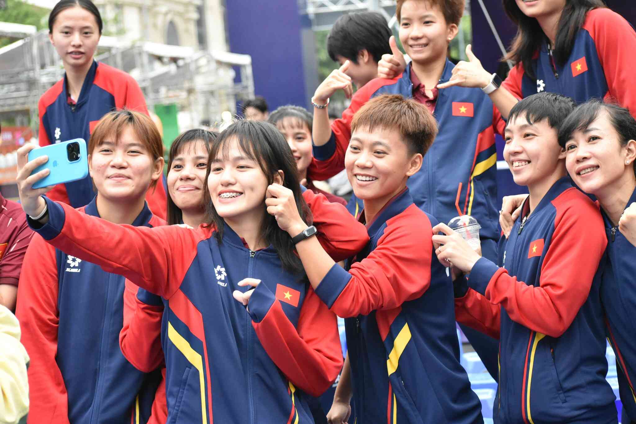 Lễ xuất quân Đoàn Thể thao Việt Nam khu vực phía Nam dự SEA Games 33