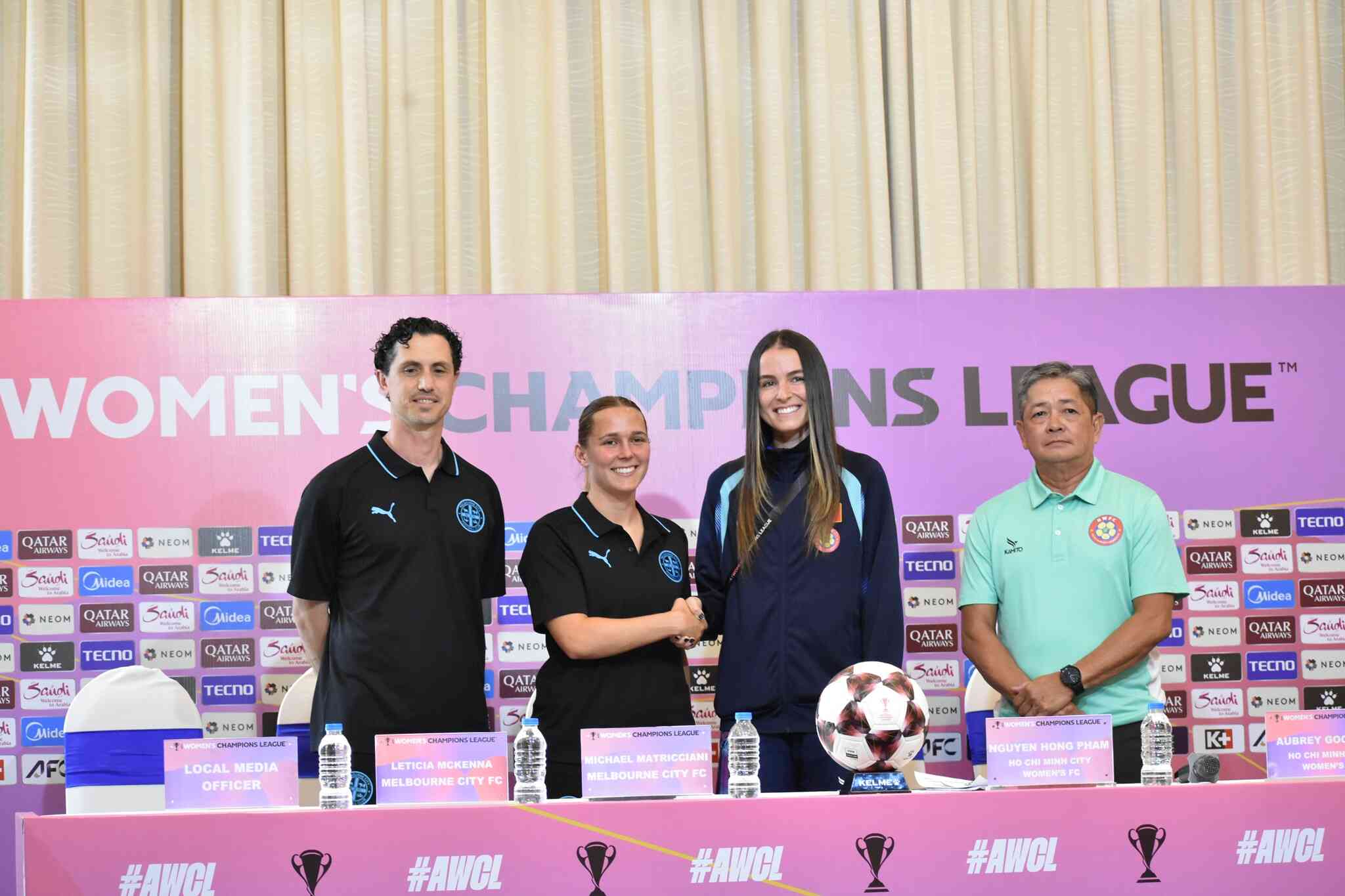 Họp báo trước lượt trận thứ 3 bảng A – AFC Women’s Champions League 2025-26