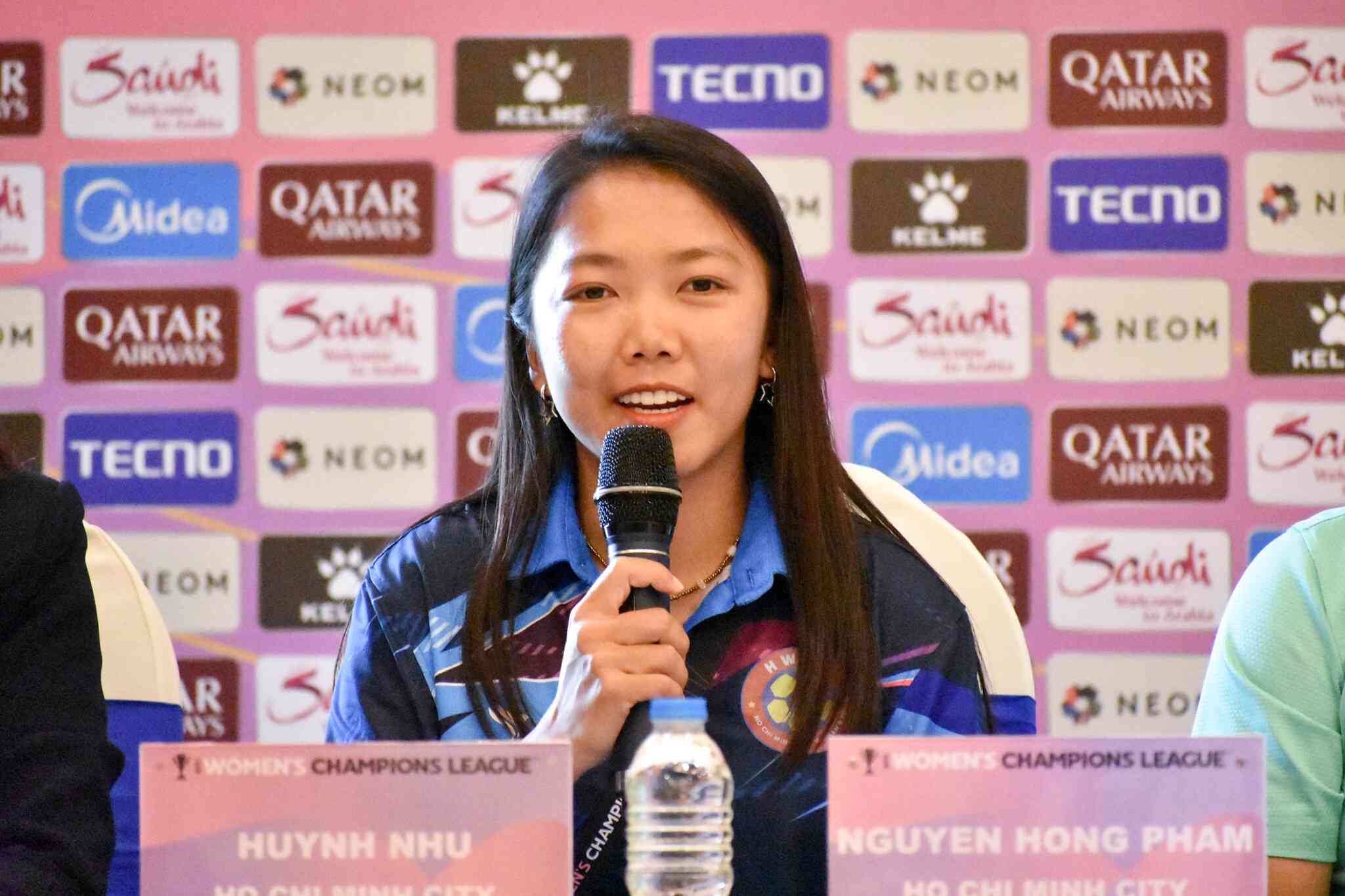 [Chùm ảnh] Họp báo trước lượt trận thứ nhất bảng A – AFC Women’s Champions League 2025-26
