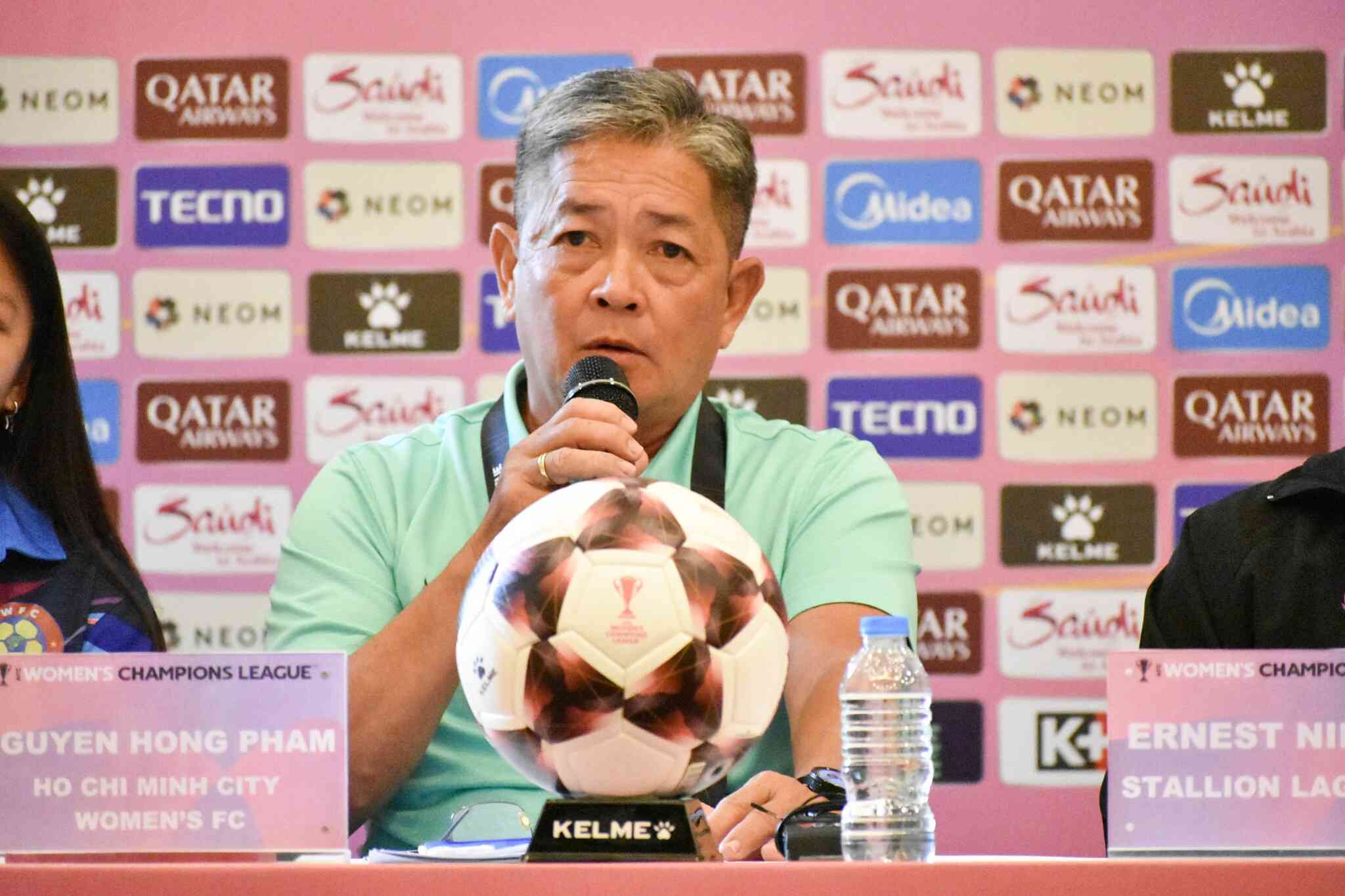 [Chùm ảnh] Họp báo trước lượt trận thứ nhất bảng A – AFC Women’s Champions League 2025-26