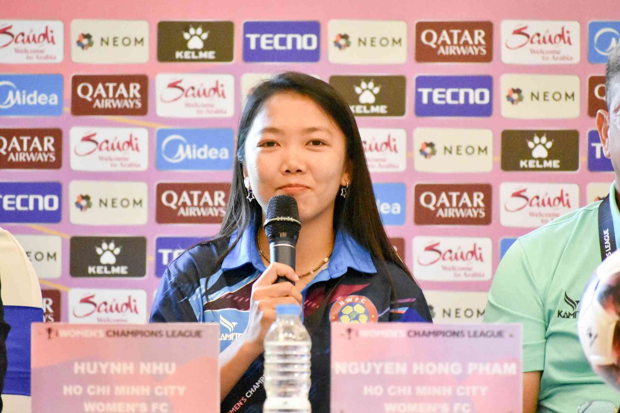 [Chùm ảnh] Họp báo trước lượt trận thứ nhất bảng A – AFC Women’s Champions League 2025-26