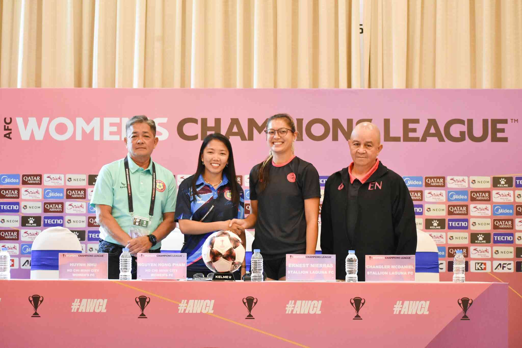 [Chùm ảnh] Họp báo trước lượt trận thứ nhất bảng A – AFC Women’s Champions League 2025-26