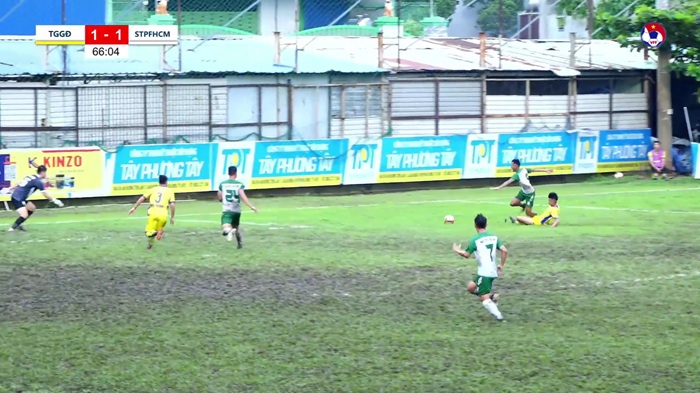 Drama trọng tài “bẻ còi” trận Trường Giang Gia Định vs STP Food TP.HCM