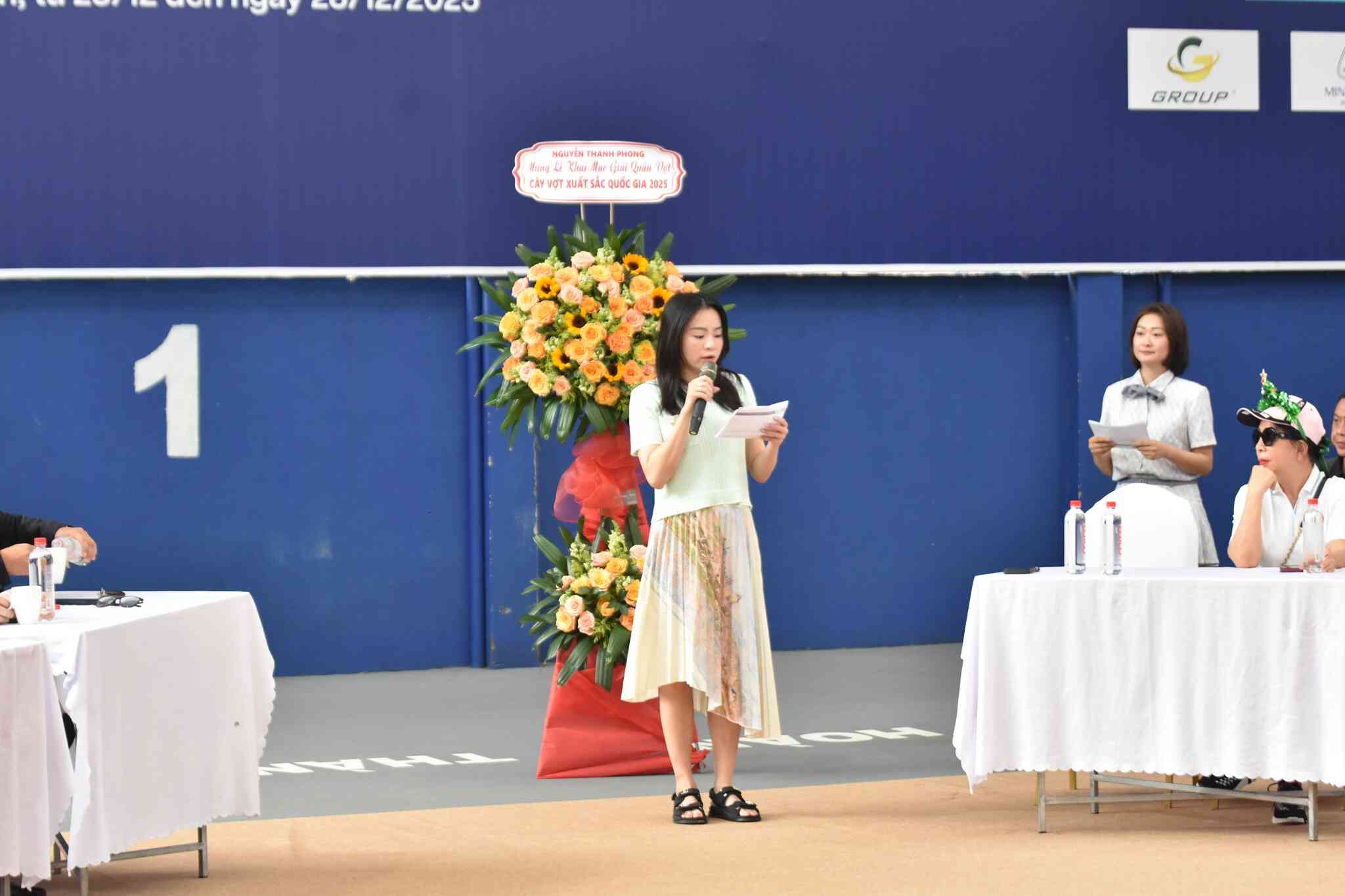 Khai mạc Giải Quần vợt các cây vợt xuất sắc quốc gia 2025