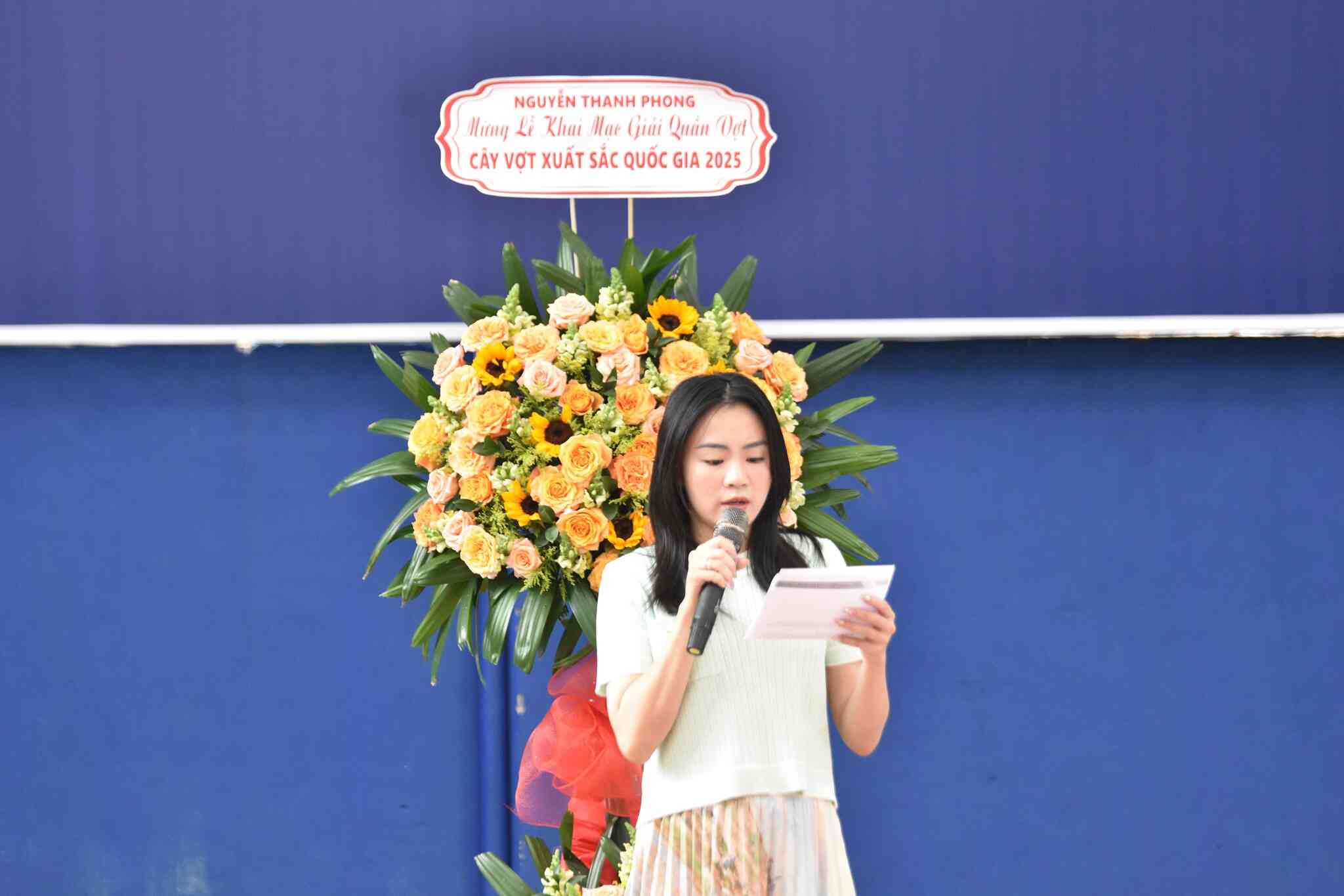 Khai mạc Giải Quần vợt các cây vợt xuất sắc quốc gia 2025