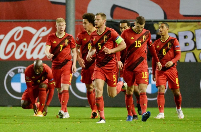 Top 10 đội tuyển bóng đá quốc gia mạnh nhất thế giới của FIFA 2021 - Bỉ
