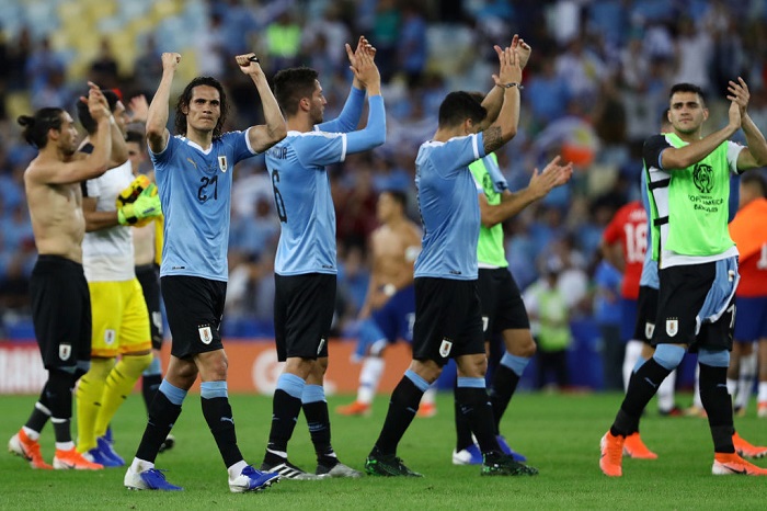 Top 10 đội tuyển bóng đá quốc gia mạnh nhất thế giới của FIFA 2021 - Uruguay