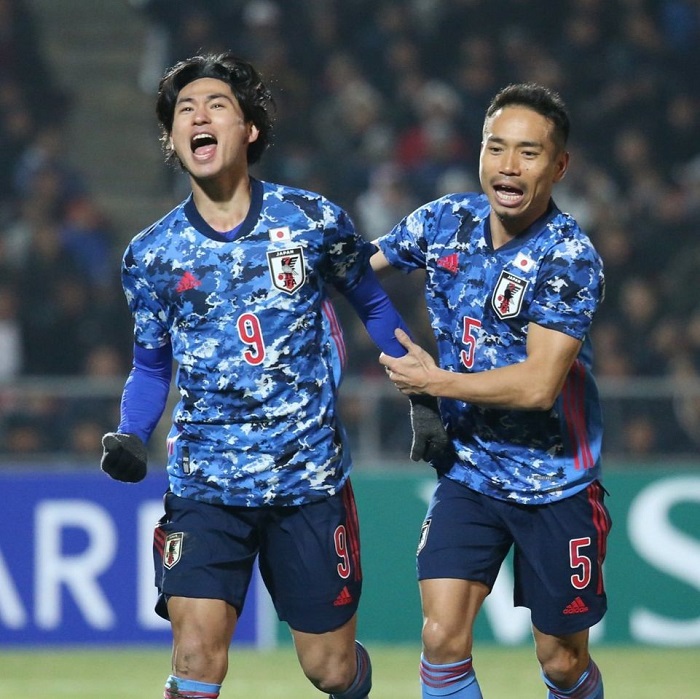 Top 10 đội tuyển bóng đá mạnh nhất châu Á năm 2021 - Nhật Bản