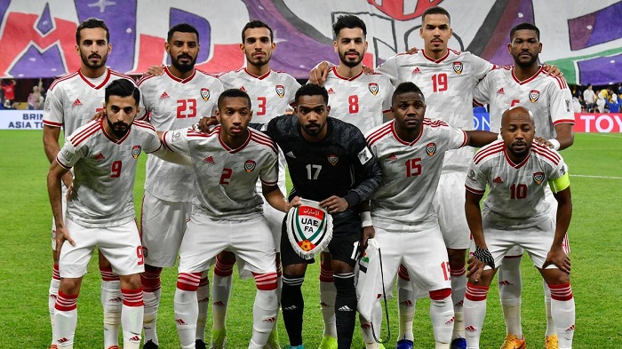 Top 10 đội tuyển bóng đá mạnh nhất châu Á năm 2021 - UAE