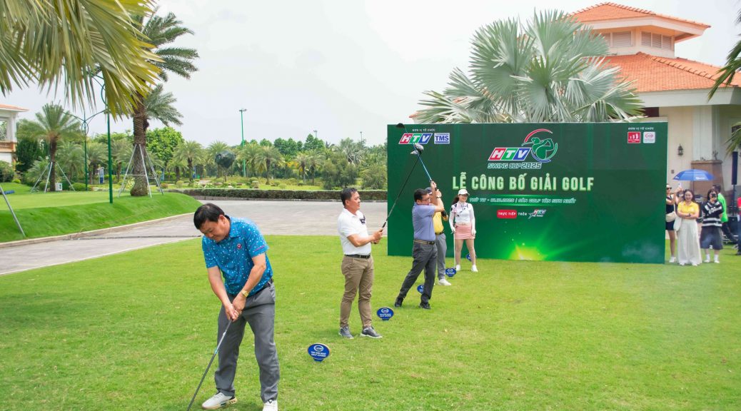 Chùm ảnh: Họp báo Giải golf HTV Swing Cup lần thứ 2 năm 2025