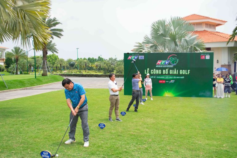 Chùm ảnh: Họp báo Giải golf HTV Swing Cup lần thứ 2 năm 2025