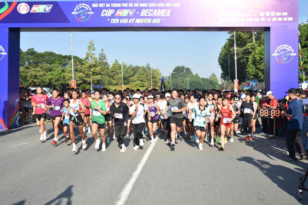 Giải Việt dã TP.HCM chào năm mới 2026 - Cúp HTV - Becamex