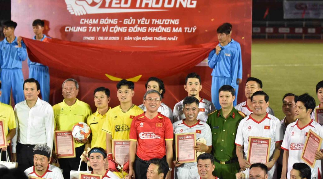 [Chùm ảnh] Giao hữu bóng đá “Lan tỏa yêu thương” 2025